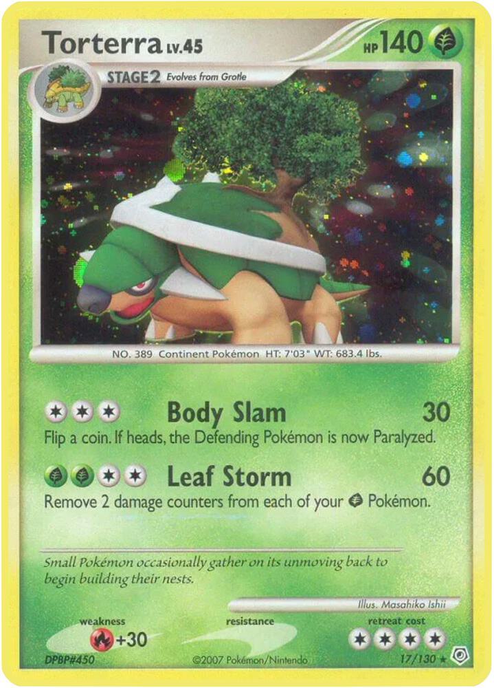 Torterra #017 Diamond and Pearl (EN)