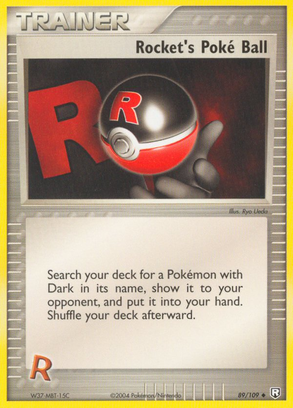 Rocket's Poké Ball #089 Team Rocket Returns (EN)
