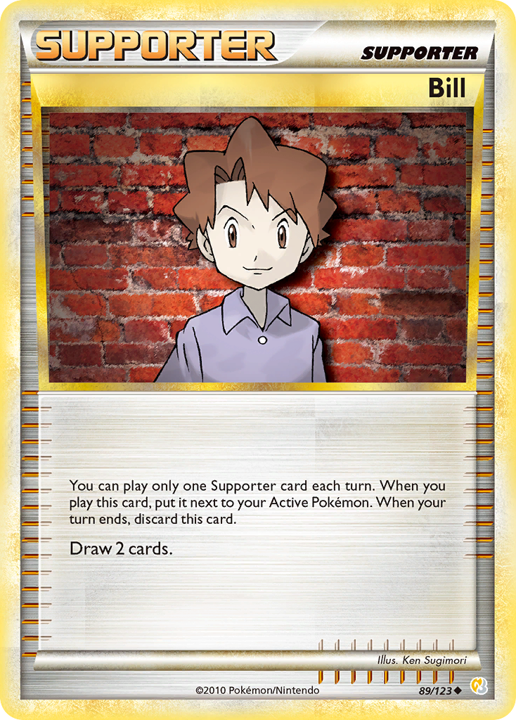 Bill #089 HeartGold & SoulSilver (EN)