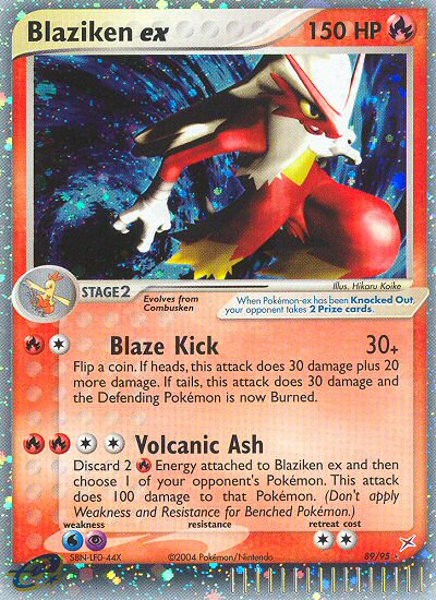 Blaziken ex #089 Team Magma vs Team Aqua (EN)