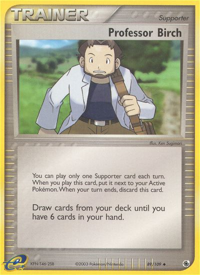 Pofessor Birch #089 Ruby & Sapphire (EN)