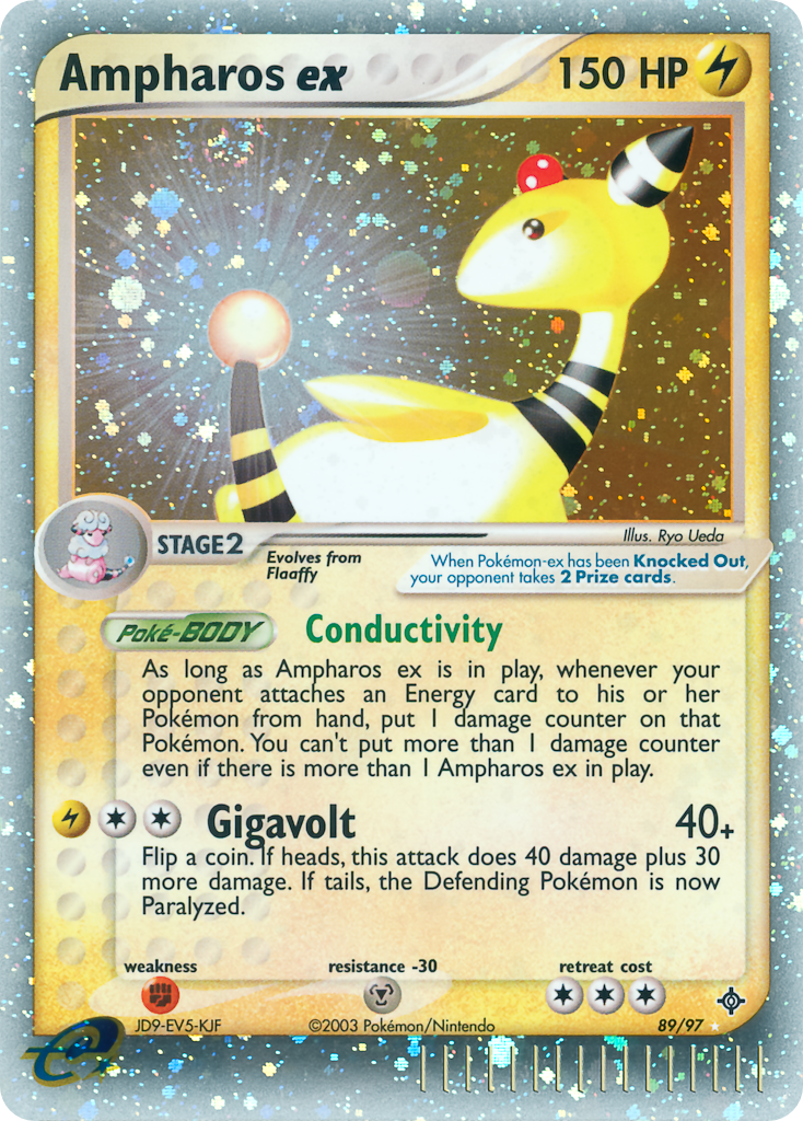 Ampharos ex #089 Dragon (EN)