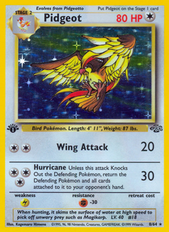 Pidgeot #008 Jungle 1st Ed (ES)
