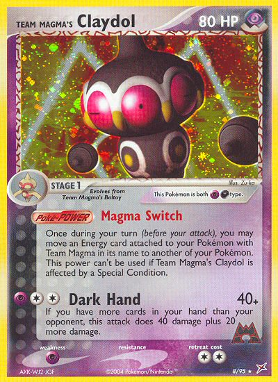 Team Magma's Claydol #008 Team Magma vs Team Aqua (EN)
