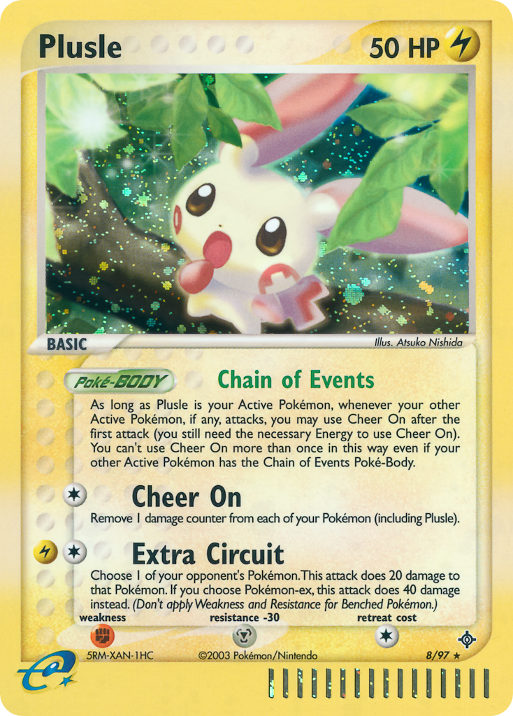 Plusle #008 Dragon (EN)