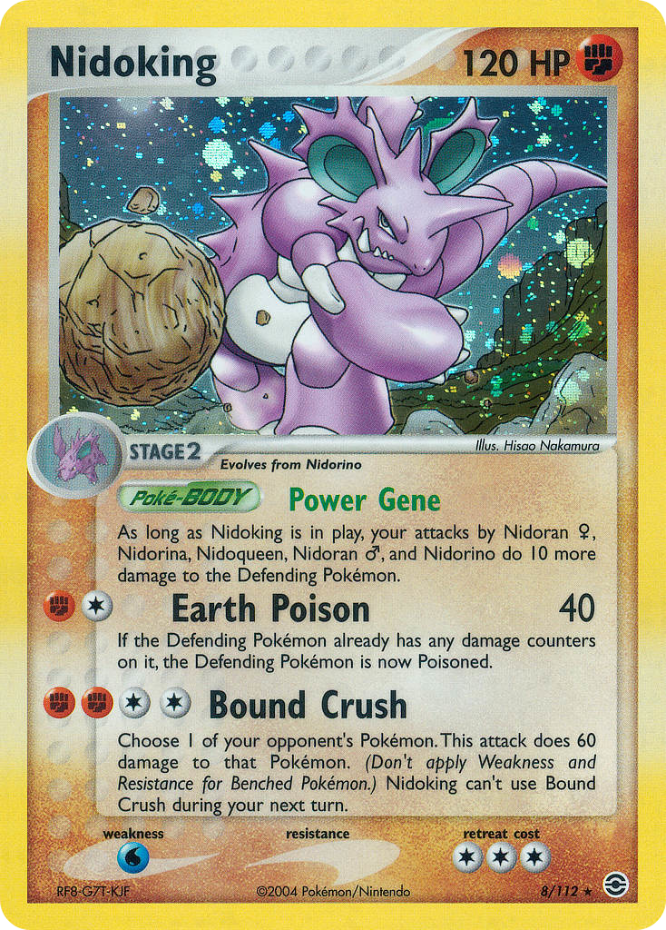 Nidoking #008 FireRed & LeafGreen (EN)