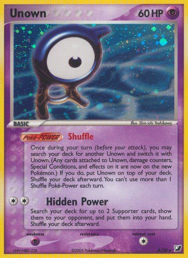Unown A #A Unseen Forces (EN)