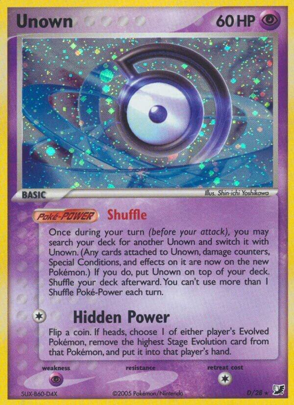 Unown D #D Unseen Forces (EN)