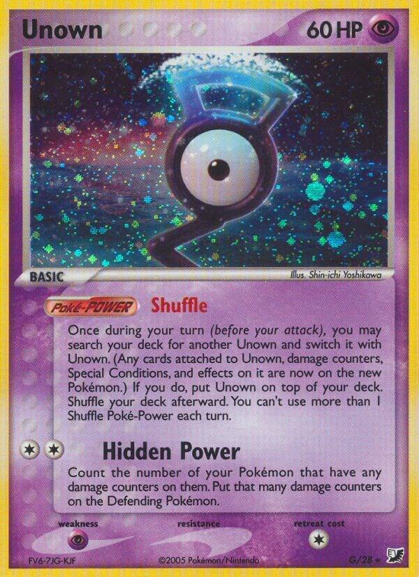 Unown G #G Unseen Forces (EN)