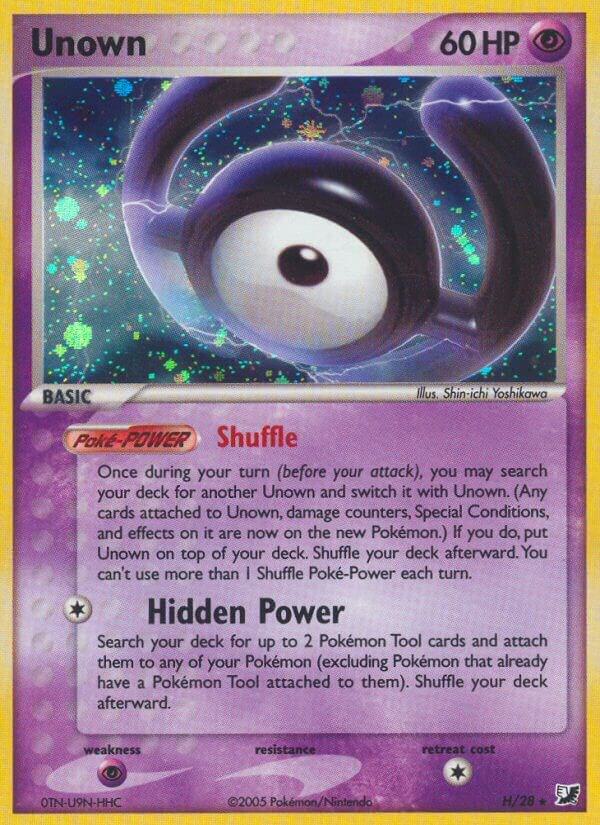 Unown H #H Unseen Forces (EN)