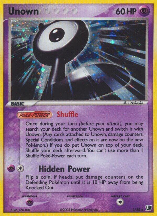 Unown L #L Unseen Forces (EN)