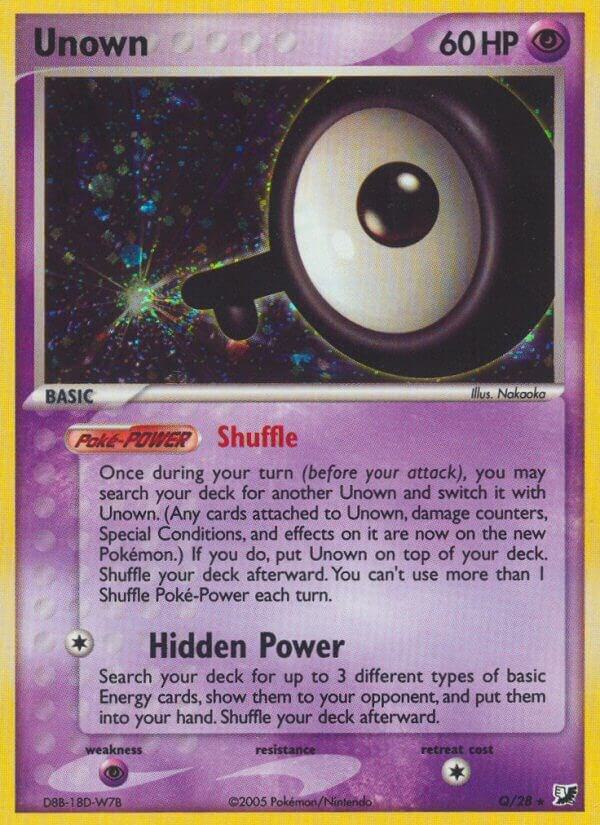 Unown Q #Q Unseen Forces (EN)