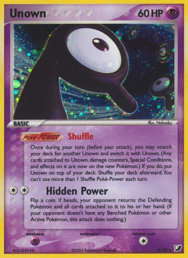 Unown R #R Unseen Forces (EN)