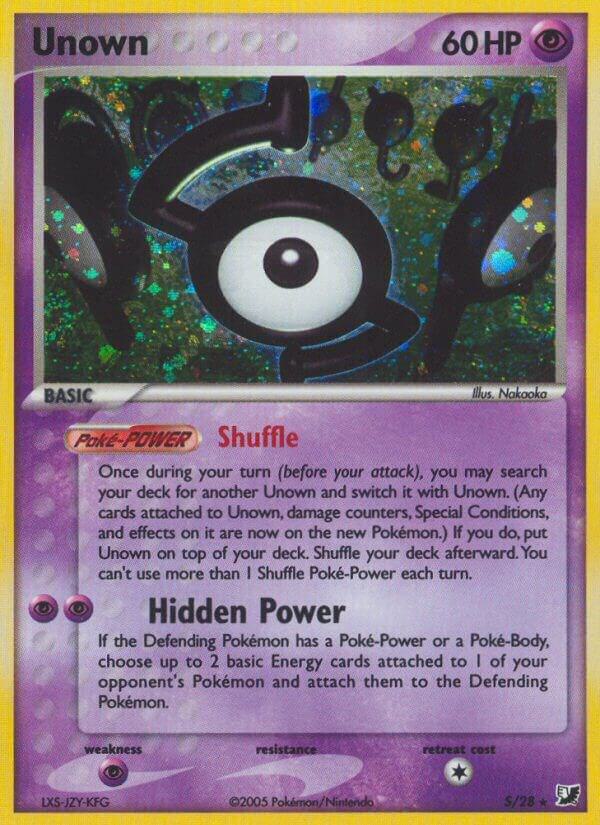 Unown S #S Unseen Forces (EN)