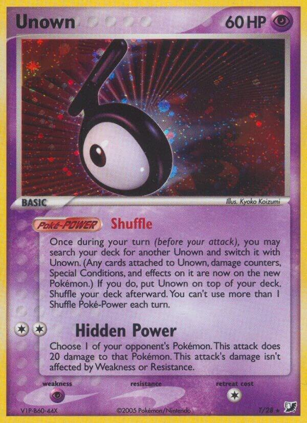Unown T #T Unseen Forces (EN)