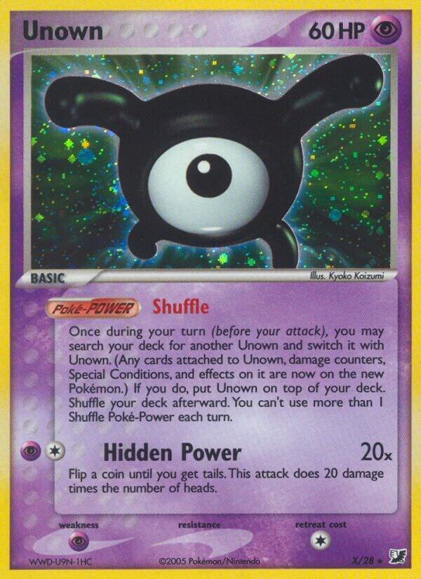 Unown X #X Unseen Forces (EN)