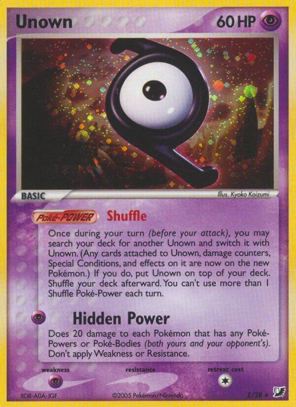 Unown Z #Z Unseen Forces (EN)