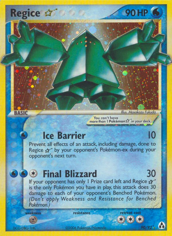 Regice #090 Legend Maker (EN)