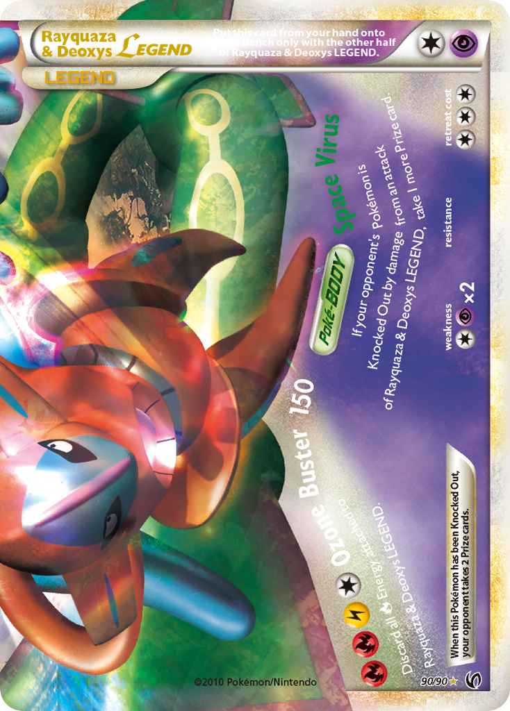 Rayquaza & Deoxys Legend #090 Undaunted (EN)