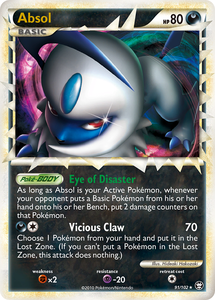 Absol #091 Triumphant (EN)