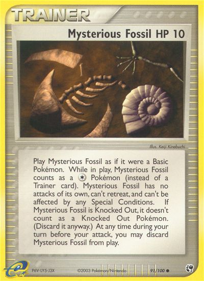 Mysterious Fossil #091 Sandstorm (EN)
