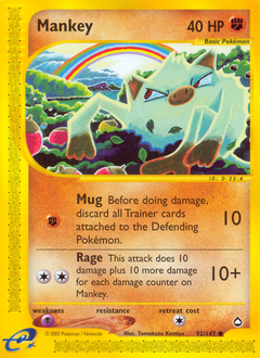 Mankey #092 Aquapolis (EN)