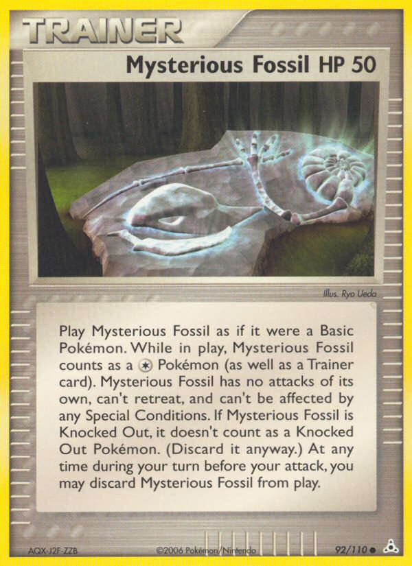 Mysterious Fossil #092 Holon Phantoms (EN)