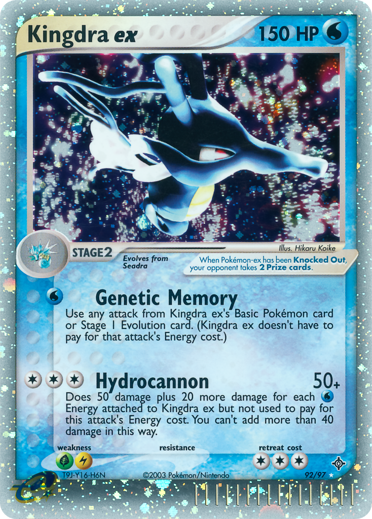 Kingdra ex #092 Dragon (EN)
