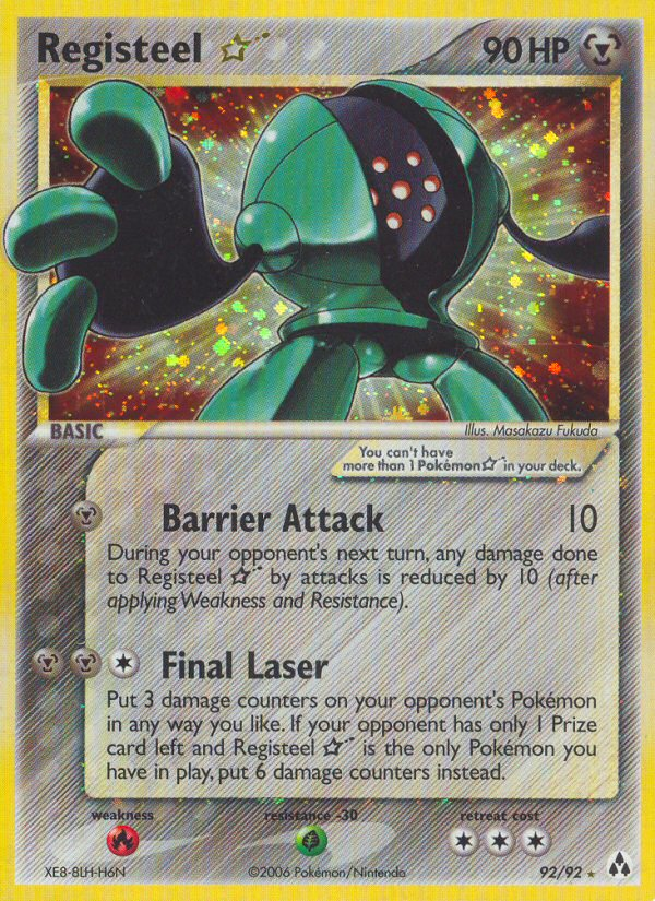 Registeel #092 Legend Maker (EN)