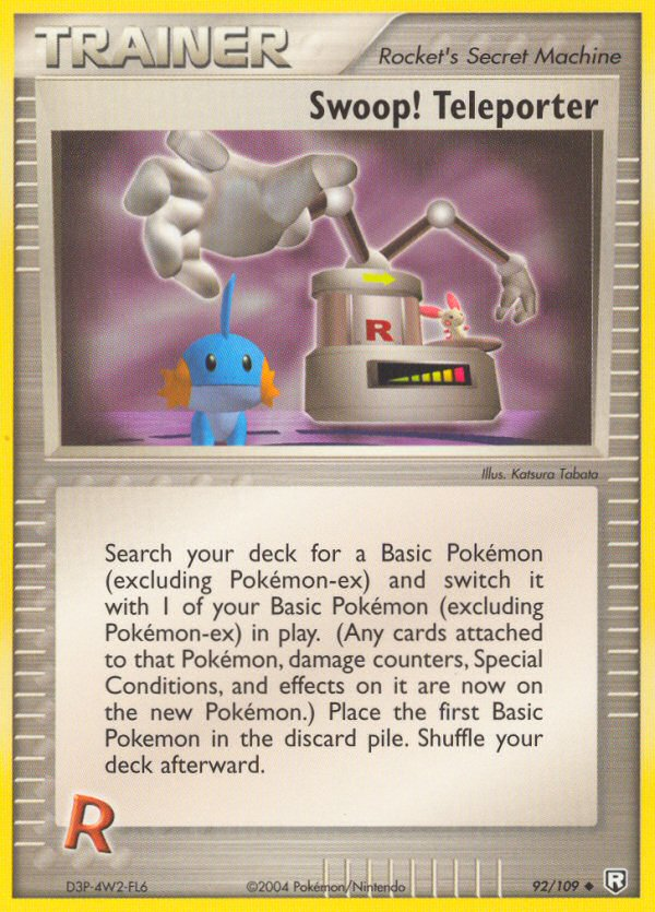 Swoop! Teleporter #092 Team Rocket Returns (EN)