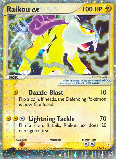 Raikou ex #092 Team Magma vs Team Aqua (EN)