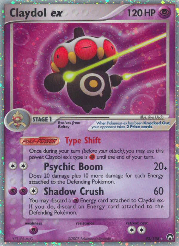 Claydol ex #093 Power Keepers (EN)