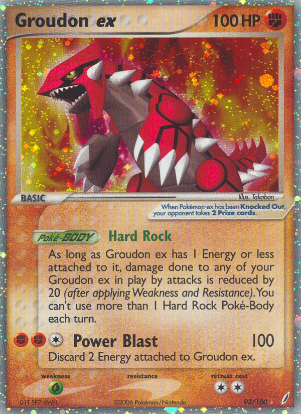 Groudon ex #093 Crystal Guardians (EN)
