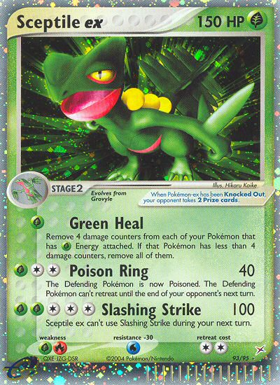 Sceptile ex #093 Team Magma vs Team Aqua (EN)