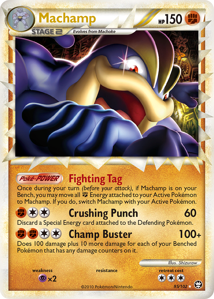 Machamp #095 Triumphant (EN)