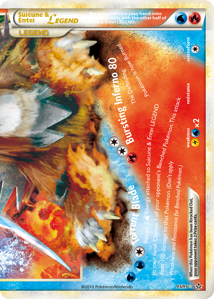 Suicune & Entei Legend #095 Unleashed (EN)