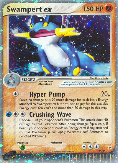 Swampert ex #095 Team Magma vs Team Aqua (EN)