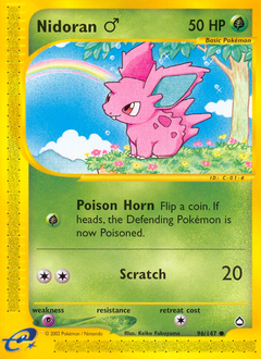 Nidoran♂ #096 Aquapolis (EN)