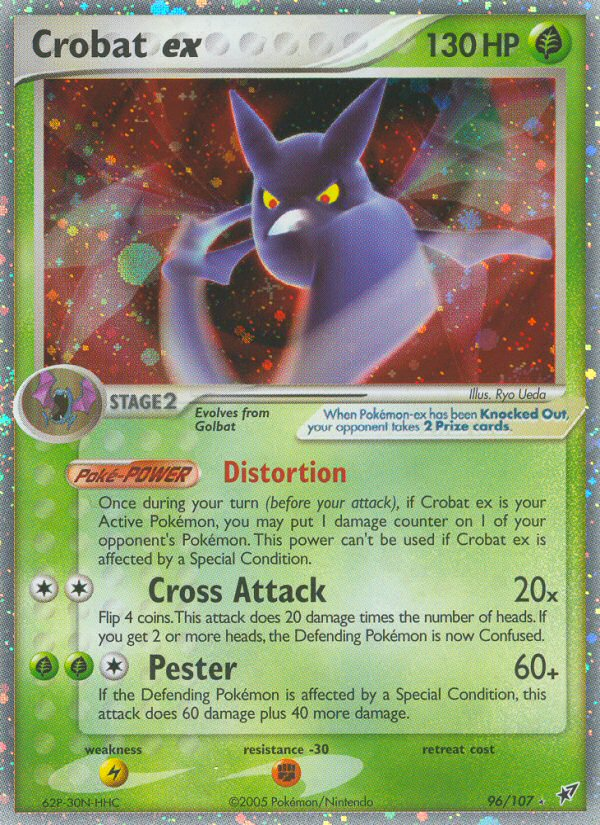 Crobat ex #096 Deoxys (EN)