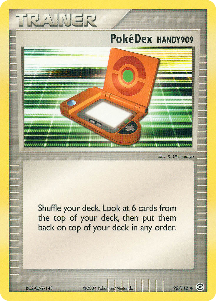 PokéDex Handy909 #096 FireRed & LeafGreen (EN)