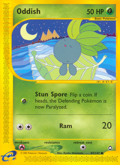 Oddish #097 Aquapolis (EN)