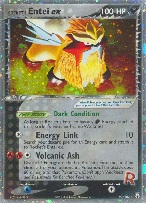 Rocket's Entei ex #097 Team Rocket Returns (EN)