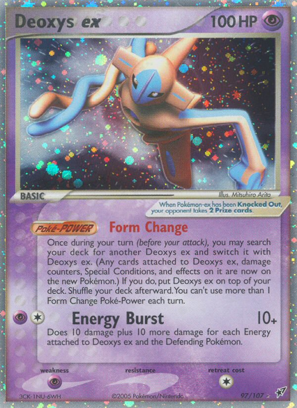 Deoxys ex #097 Deoxys (EN)