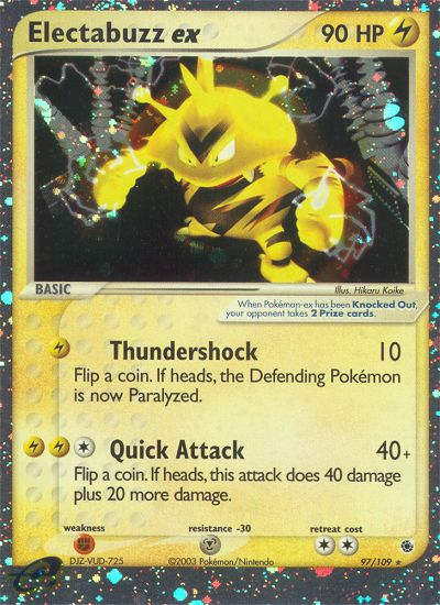 Electabuzz Ex #097 Ruby & Sapphire (EN)