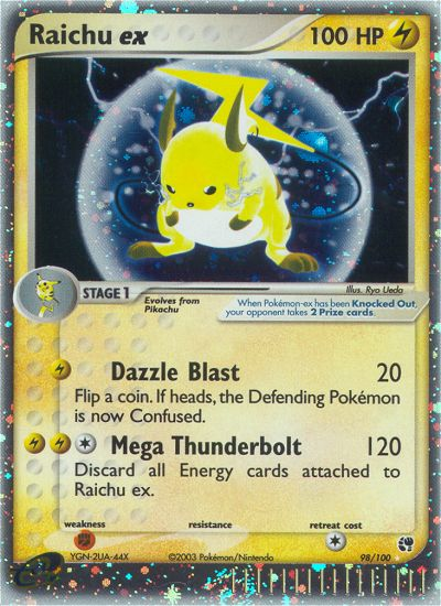 Raichu Ex #098 Sandstorm (EN)