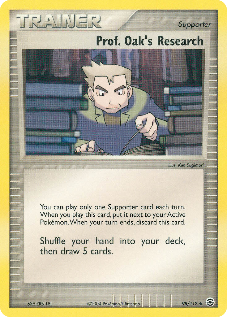 Prof. Oak's Research #098 FireRed & LeafGreen (EN)