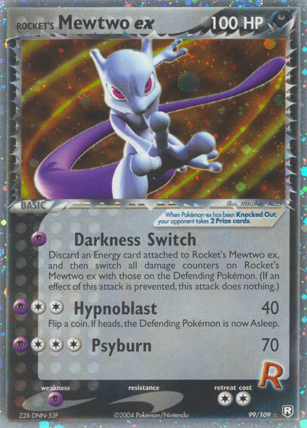 Rocket's Mewtwo ex #099 Team Rocket Returns (EN)