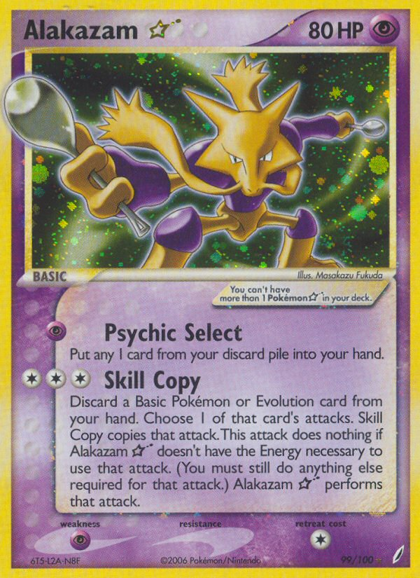Alakazam Star #099 Crystal Guardians (EN)