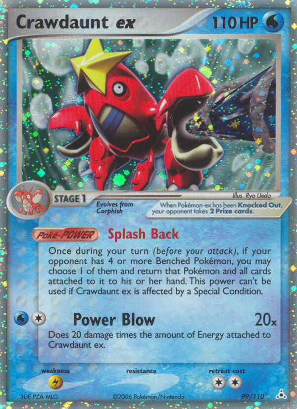 Crawdaunt ex #099 Holon Phantoms (EN)