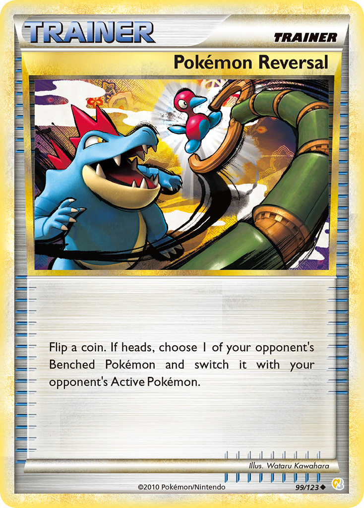Pokémon Reversar #099 HeartGold & SoulSilver (EN)